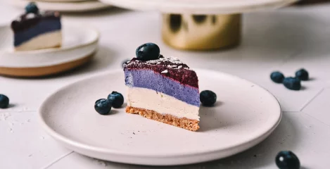 Sirova torta s borovnicama