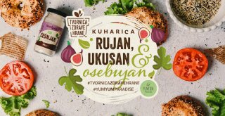 Naslovnica za rujansku kuharicu s korištenim namirnicama
