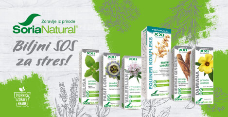 Soria Natural ima biljni SOS za stres!