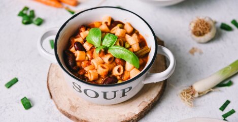 Jesenska minestrone juha