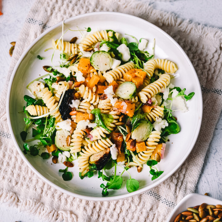Jesenska pasta salata