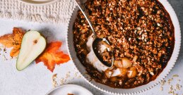 Crumble s kruškama