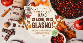naslovnica kuharice s jesenskim motivima i receptima