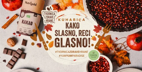 naslovnica kuharice s jesenskim motivima i receptima