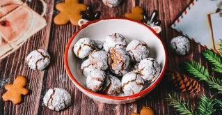 Gingerbread amaretti raspucanci