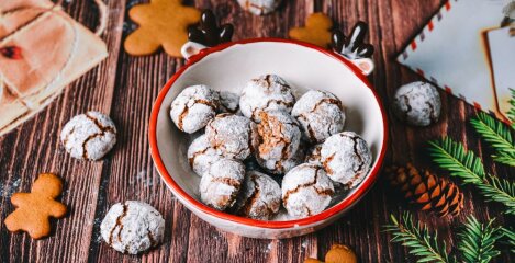 Gingerbread amaretti raspucanci