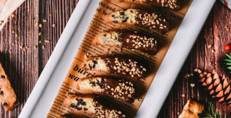 Biscotti s čokoladom i narančom