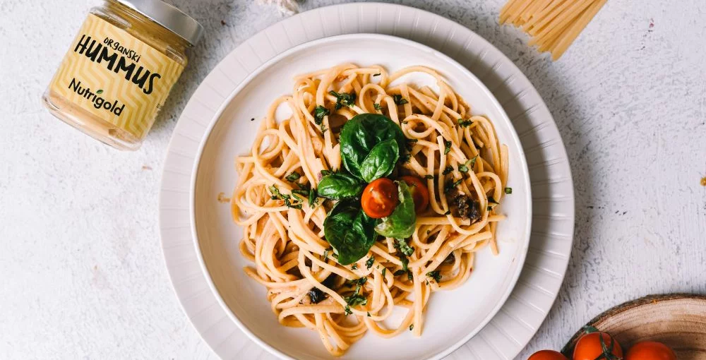 Humus pasta