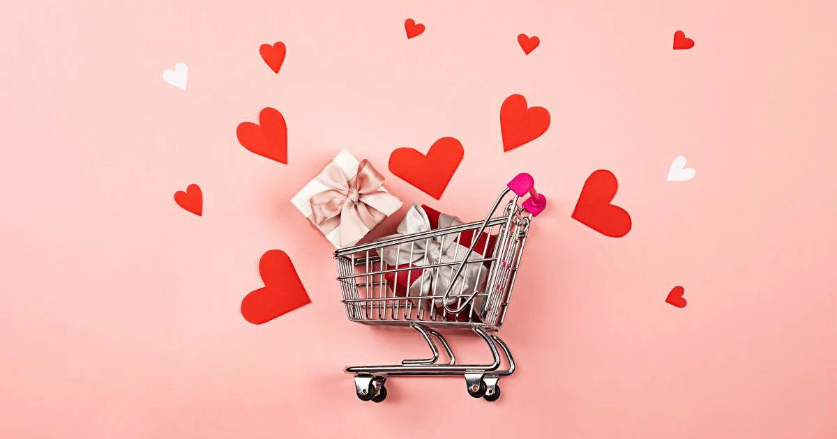 Valentinovo shopping