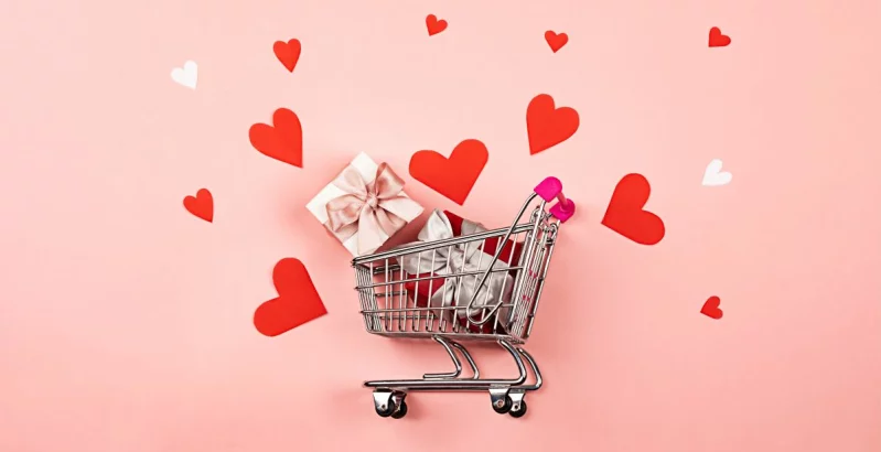 Valentinovo shopping