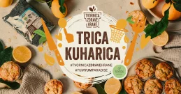 Naslovnica za ožujsku kuharicu s korištenim namirnicama