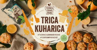 Naslovnica za ožujsku kuharicu s korištenim namirnicama
