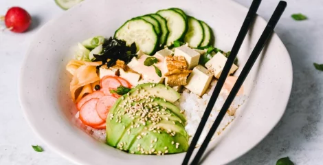 Sushi zdjela s tofuom