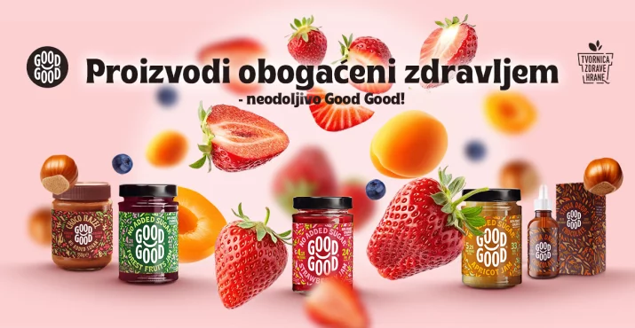 Proizvodi obogaćeni zdravljem - neodoljivo Good Good!