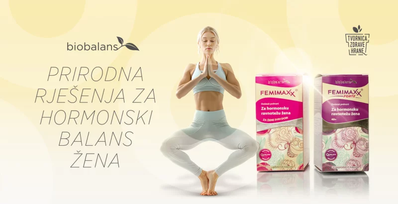 Naslovni vizual za Biobalans kampanju