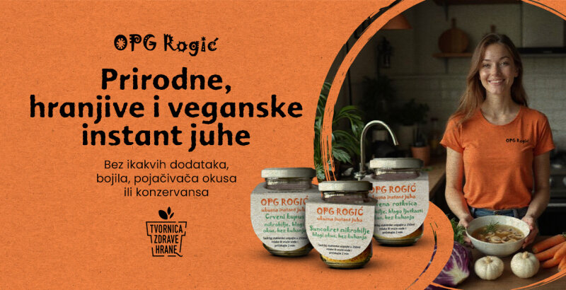 OPG Rogić - prirodne, hranjive i veganske instant juhe