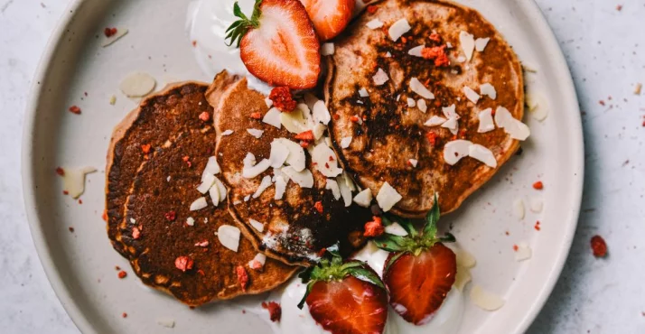 Palačinke od jagoda i banana