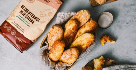 Tapioka peciva bez glutena