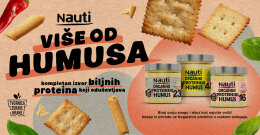 Nauti naslovni vizual za proteinski humus