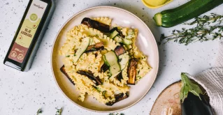 Tjestenina s patlidžanom i tikvicama