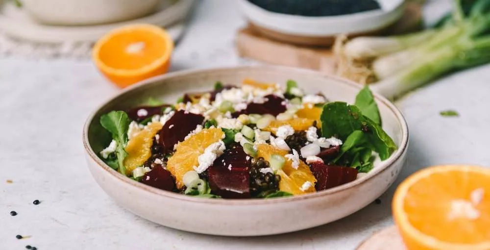 Recept za salatu od crne leće s narančom