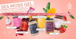 KAI Sea Moss gel je jedno od najhranljivijih supernamirnica na planetu!