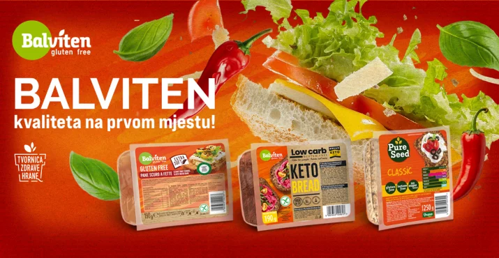 Balviten - bezglutenski kruh koji oduševljava: od sjemenki do hamburger peciva