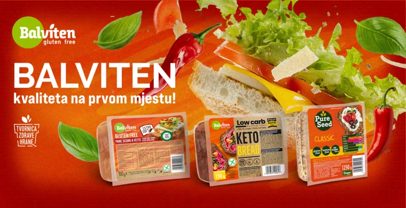Balviten - bezglutenski kruh koji oduševljava: od sjemenki do hamburger peciva