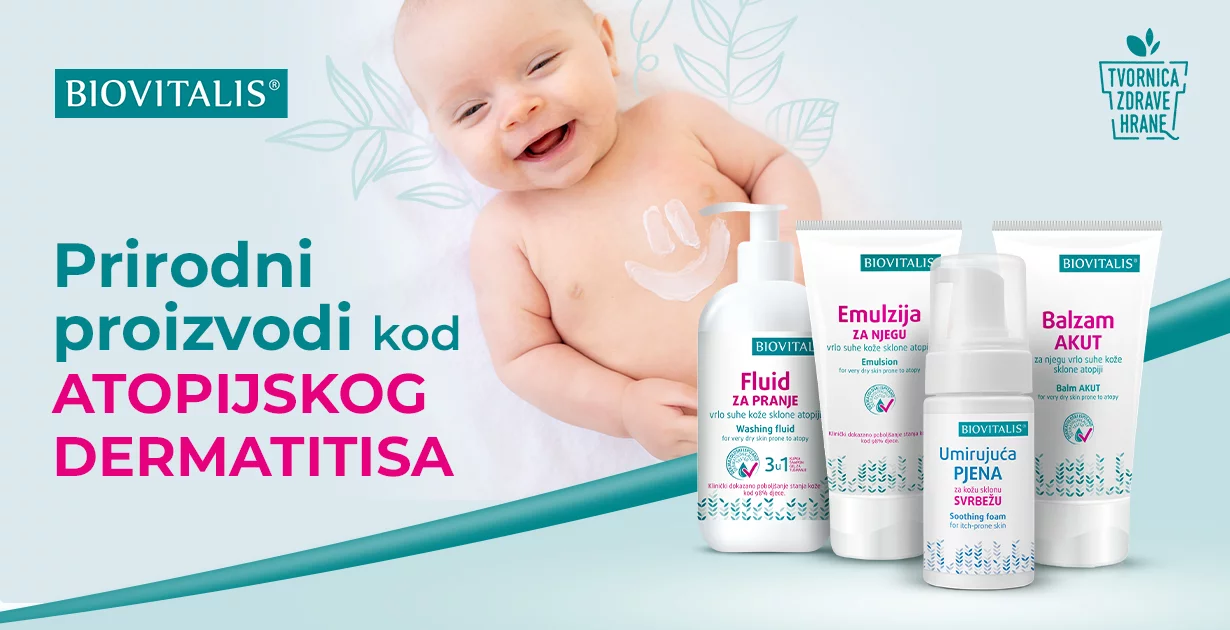 Atopijski dermatitis - izazov koji postaje lakši uz pravilnu njegu