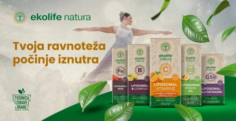 Ekolife Natura naslovnica s izdvojenim proizvodima