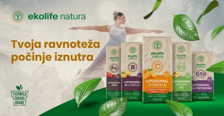 Ekolife Natura naslovnica s izdvojenim proizvodima