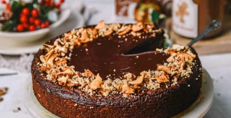 Kolač od rogača i jabuke