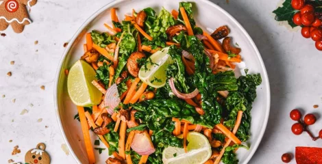 Salata s mrkvom i indijskim oraščićima