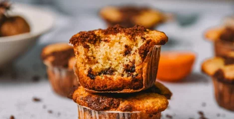 Crumble muffini s čokoladom i narančom