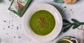 Juha od špinata i kruške