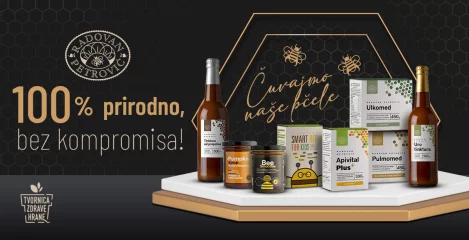 Radovan Petrović je davne 1955. započeo proizvodnju mješavina pčelinjih produkata.