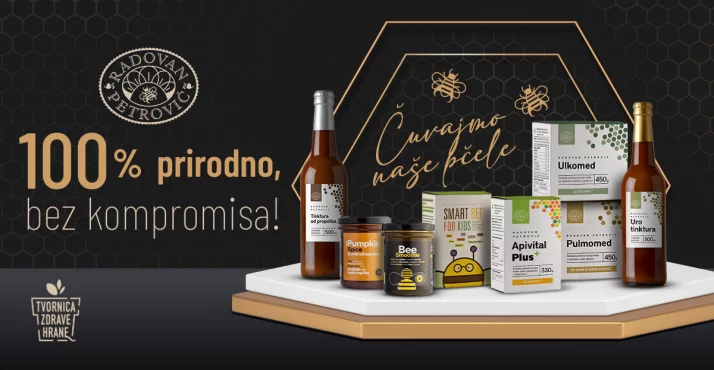 Radovan Petrović je davne 1955. započeo proizvodnju mješavina pčelinjih produkata.