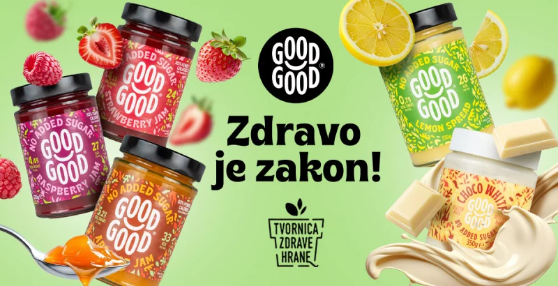 Good Good proizvodi bez dodanog šećera će vas oduševiti!