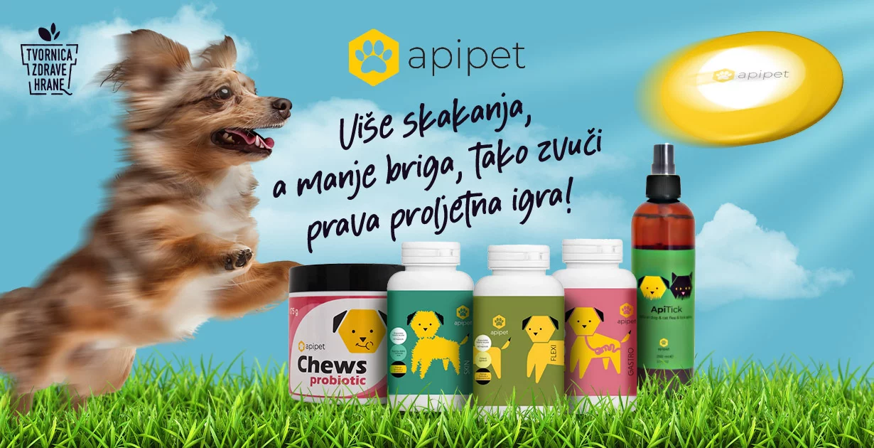 Domaći brend Apipet donosi proizvode iz košnice prilagođene upravo našim ljubimcima.