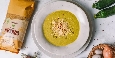 Recept za Juhu od tikvica s kus-kusom