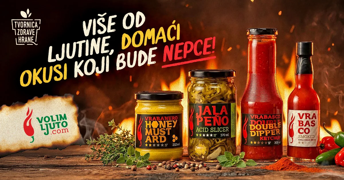 Volim ljuti domaći brend može se pohvaliti  vrhunskim, craft proizvodima bez kompromisa u kvaliteti.