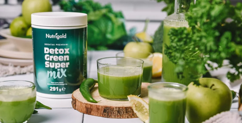 Zeleni detox shots