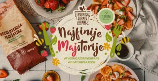 Naslovnica besplatne kuharice za svibanj ''Najfinije MAJstorije!''