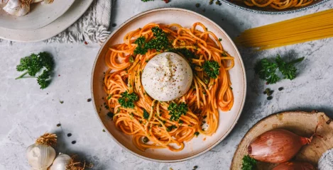 Pasta Puttanesca, recept.