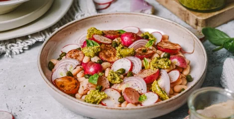 Recept za Pesto od listova rotkvice.