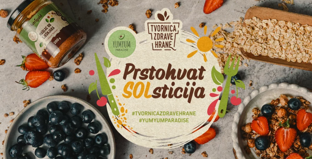 Naslovnica besplatne kuharice za lipanj ''Prstohvat SOLsticija!''