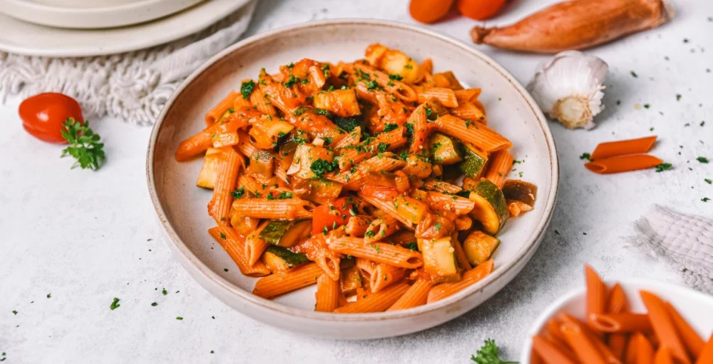 Ratatouille s tjesteninom od crvene leće