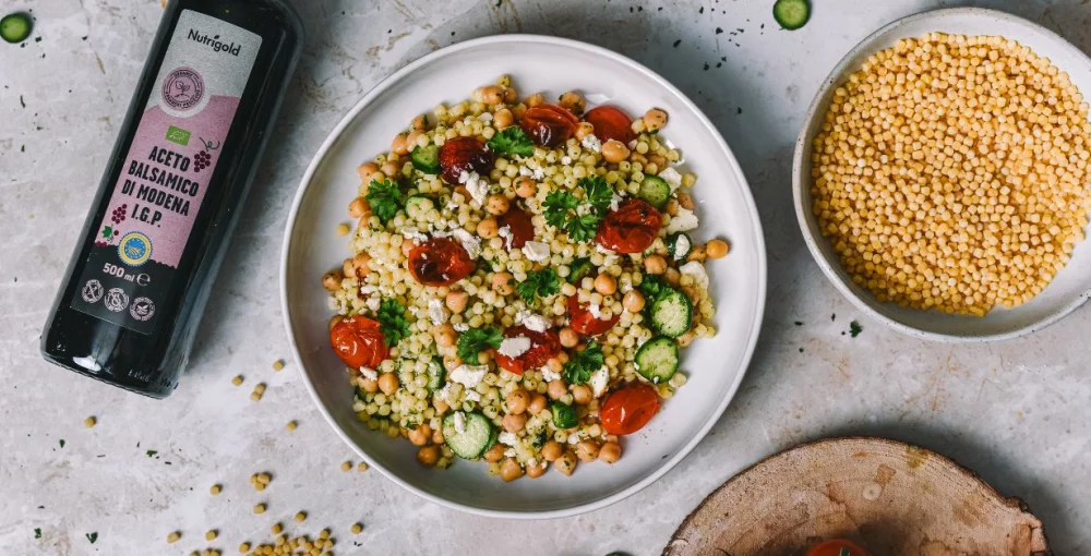 Fregola salata s rajčicama
