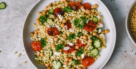 Fregola salata s rajčicama