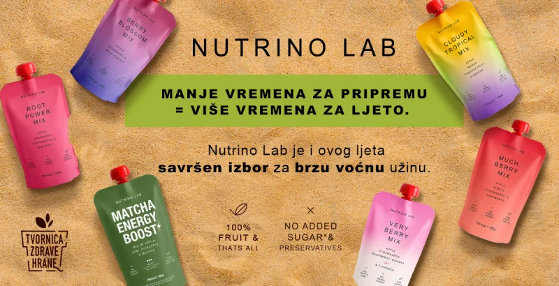 Nutrino Lab – zdravi međuobrok za svaki dio dana